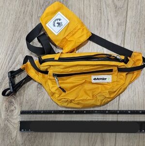 Orange Waist Bag for Men